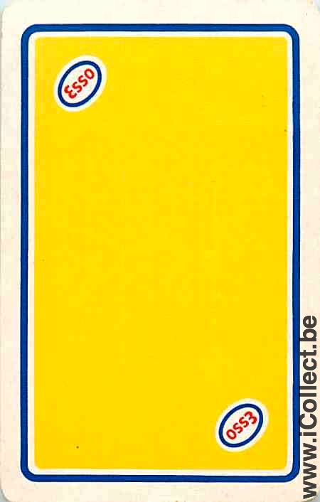 Single Playing Cards Motor Oil Esso (PS13-41D)
